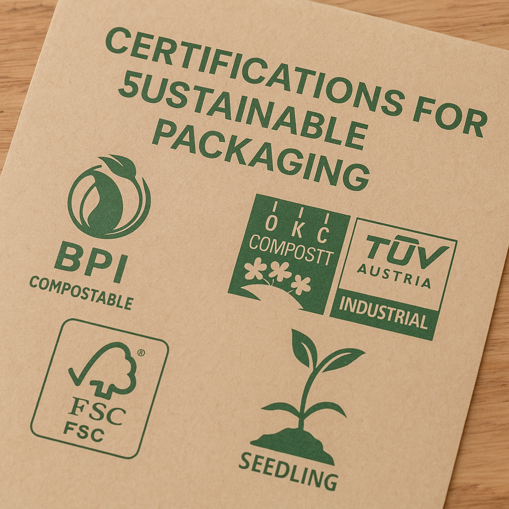 What Certifications Should Businesses Look for in Sustainable Packaging?