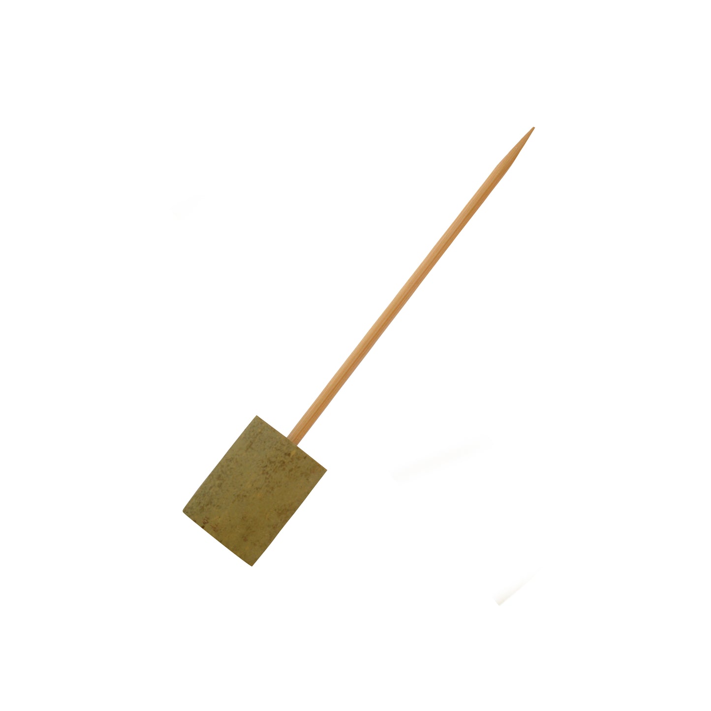 Single Prong Bamboo Skewer with Block End