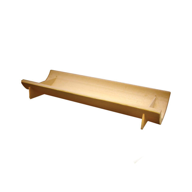 Half Circular Bamboo Dish