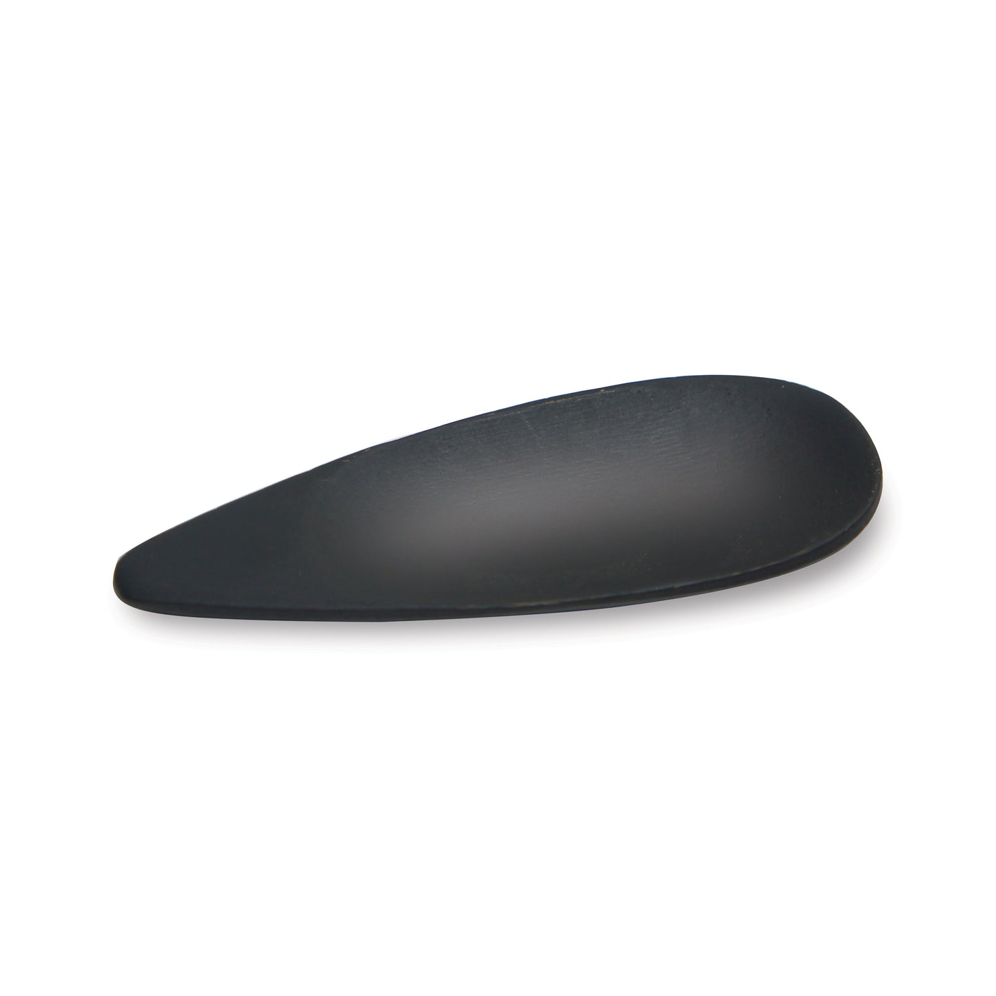 Black Bamboo Tear Shaped Tasting Spoon
