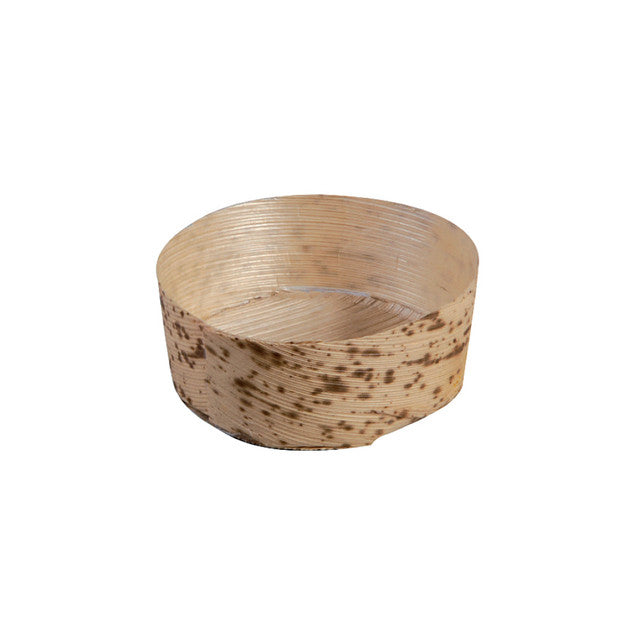 Round Mini Bamboo Leaf Basket