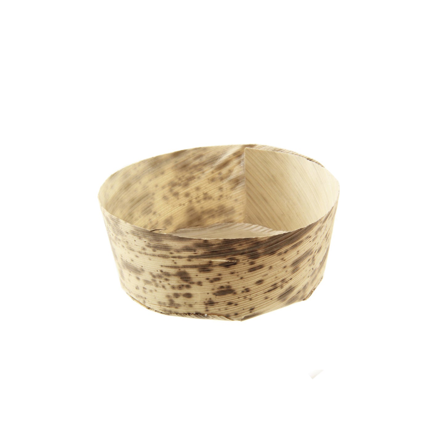 Round Mini Bamboo Leaf Basket