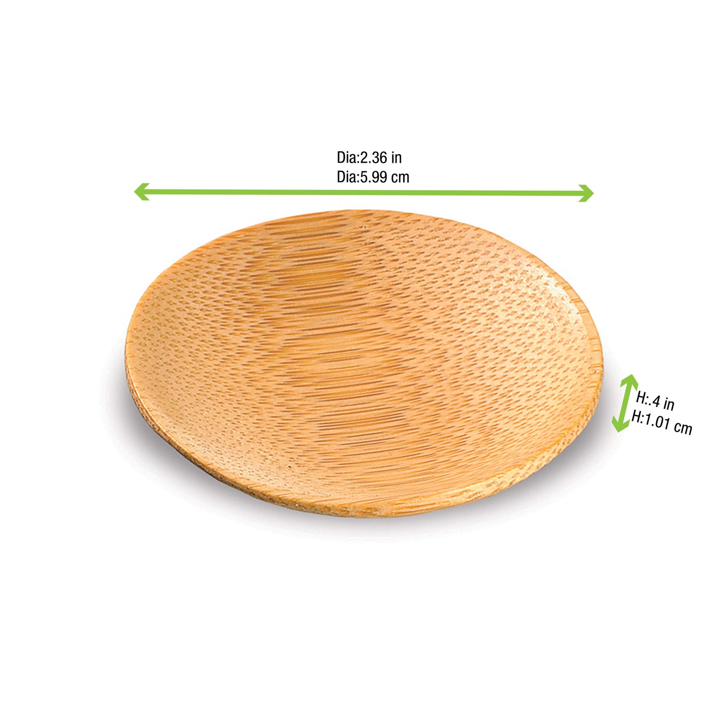 Bamboo Mini Round Dish