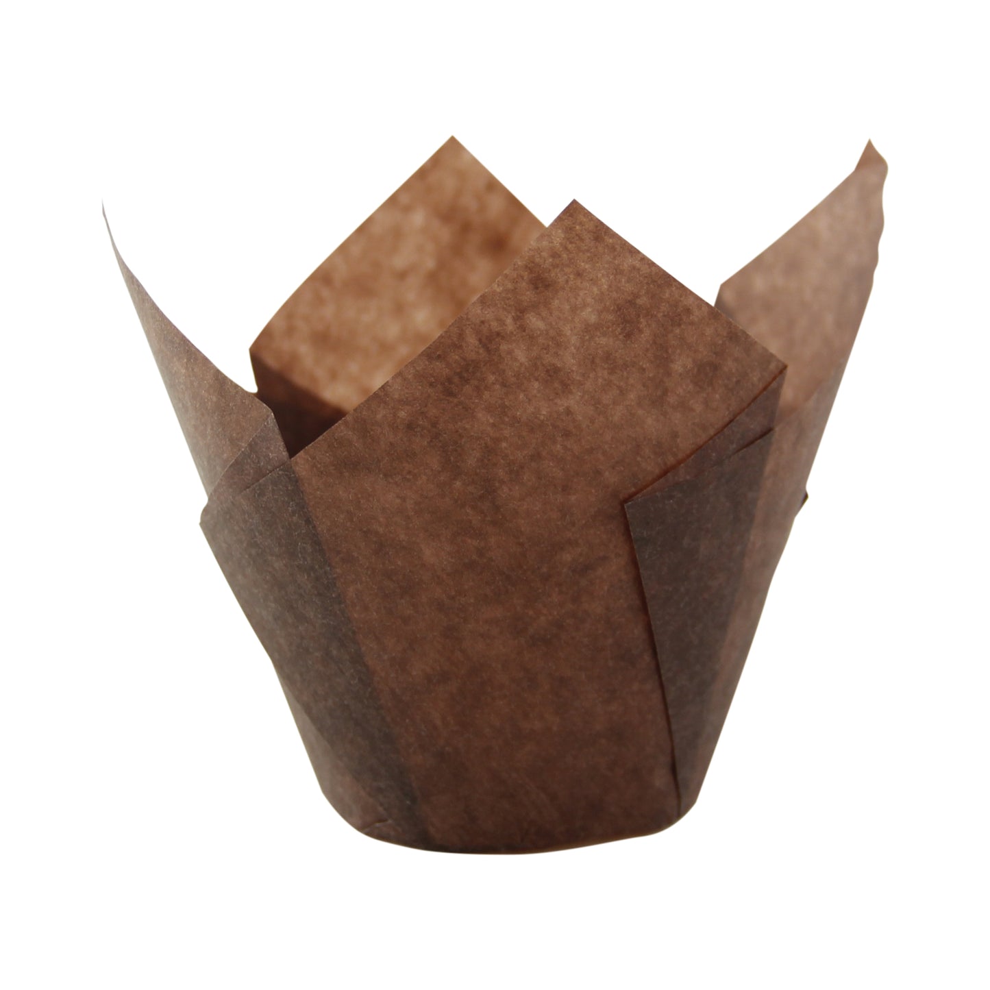 Tulip Dark Brown Silicone Baking Cup