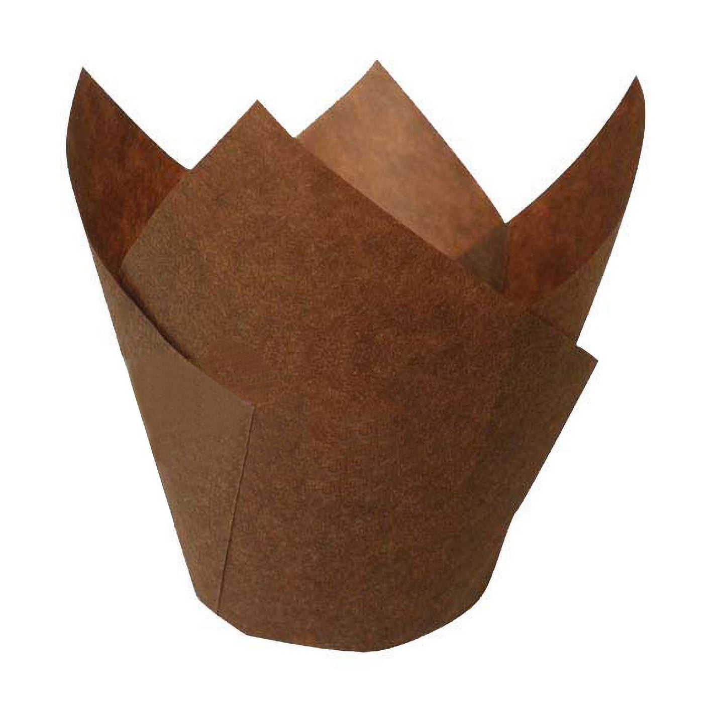 Tulip Dark Brown Greaseproof Baking Cup