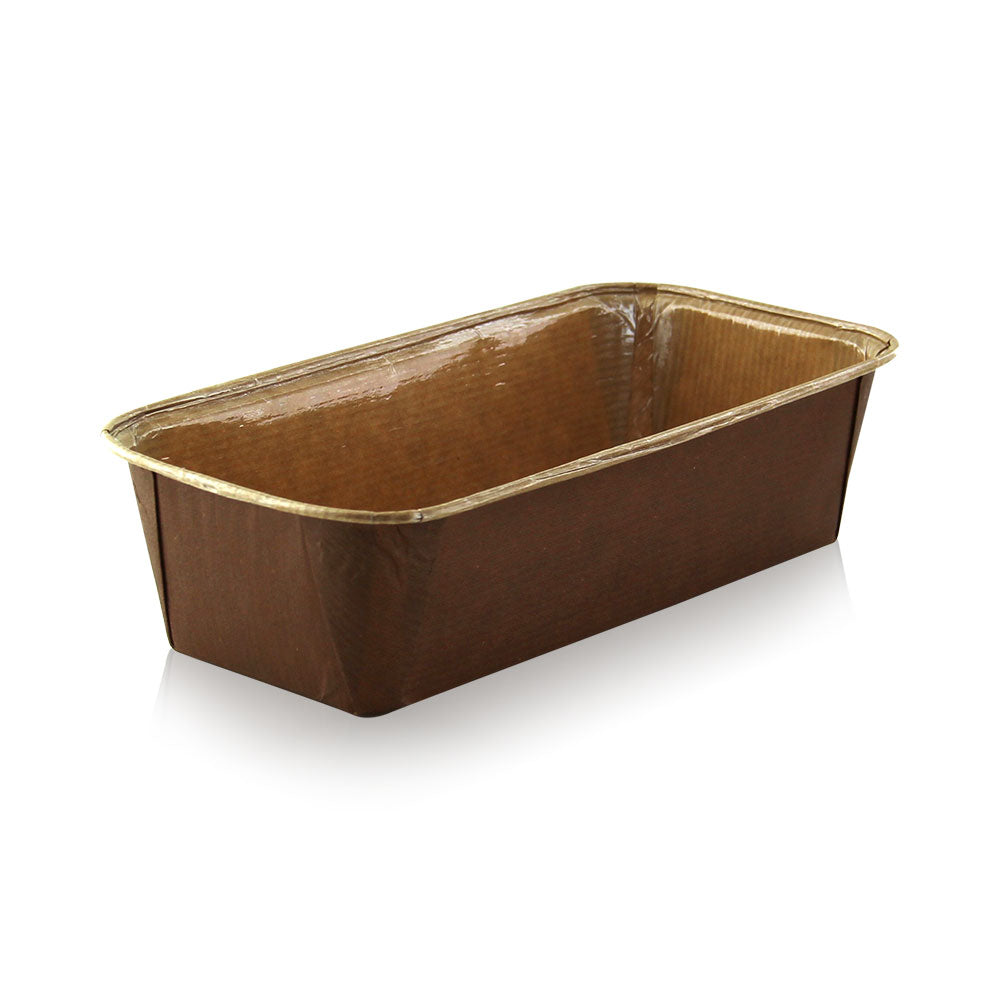 Free Standing Rectangular Kraft Paper Baking Mold