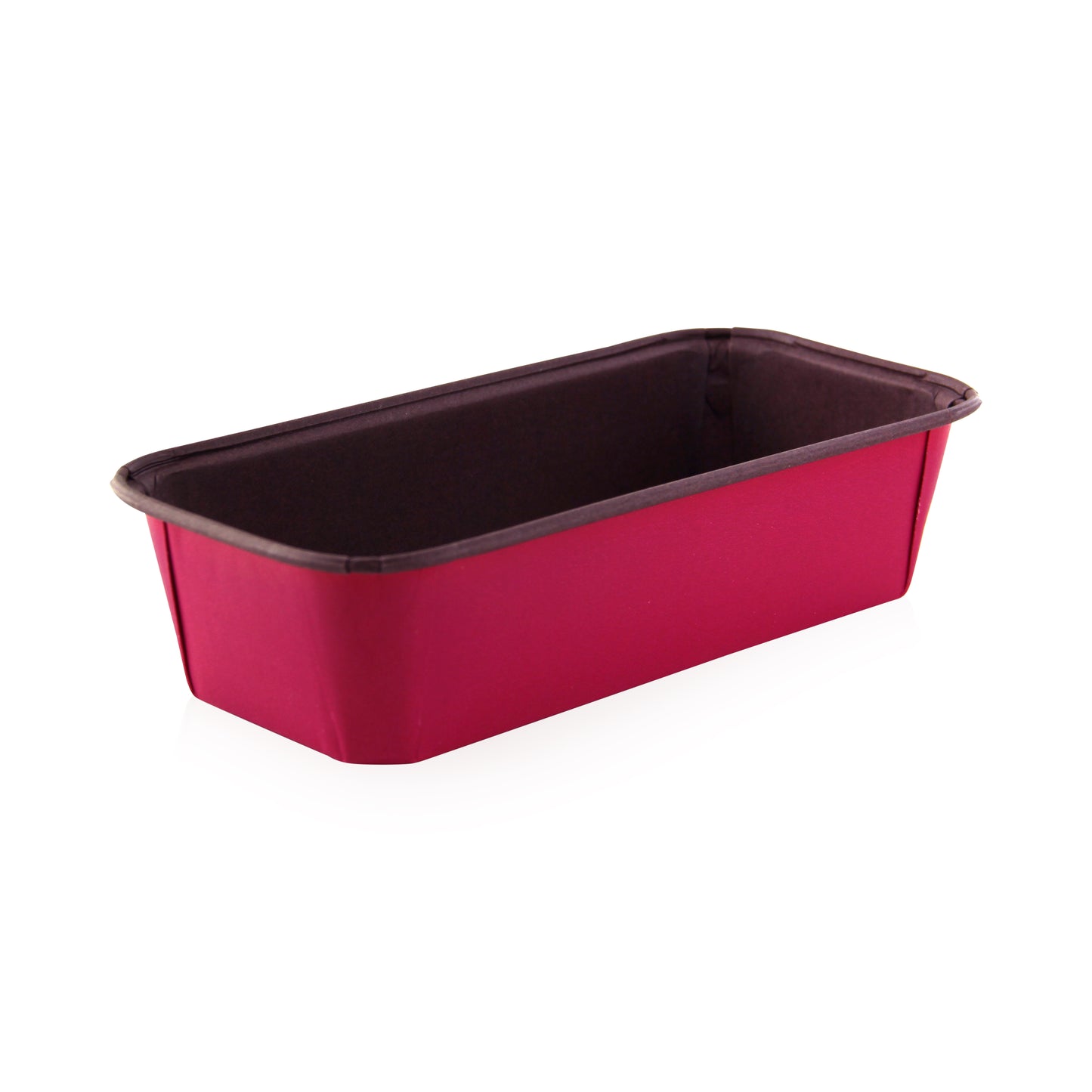 Free Standing Rectangular Pink Paper Baking Mold