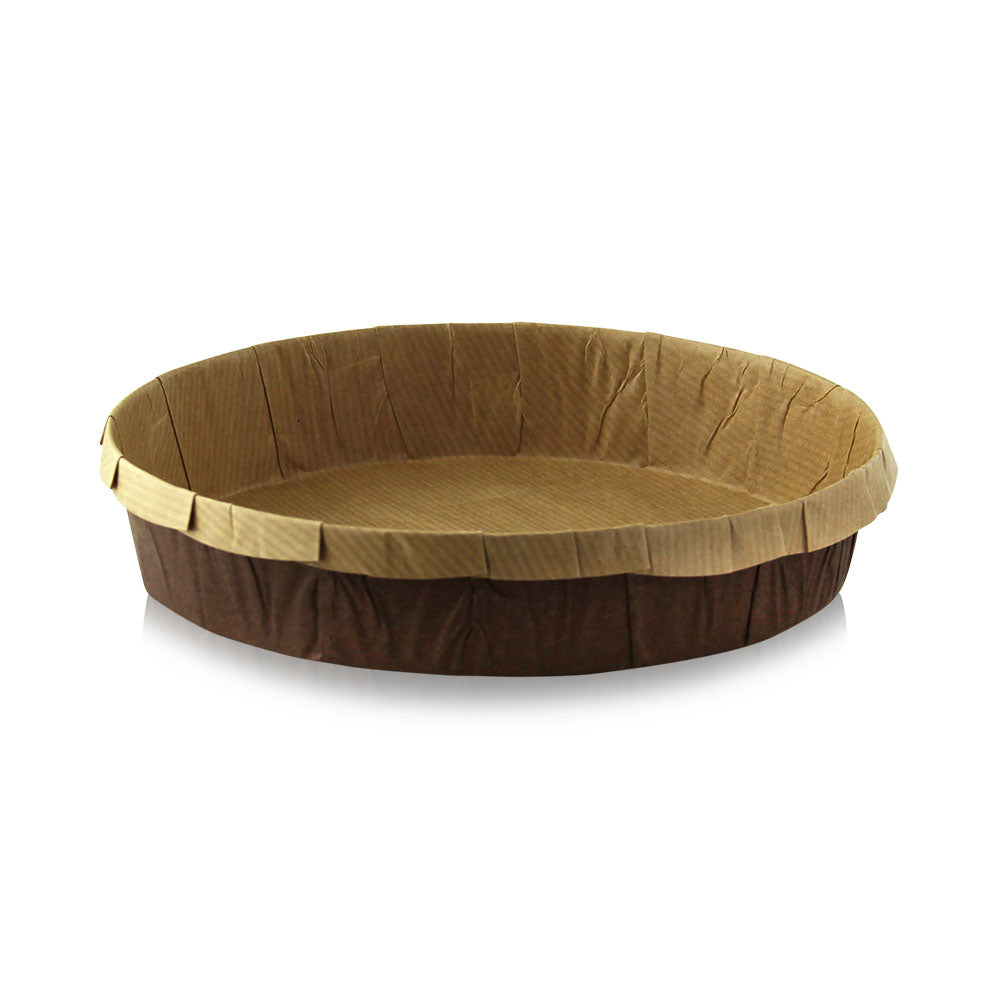 Free Standing Round Kraft Paper Baking Mold