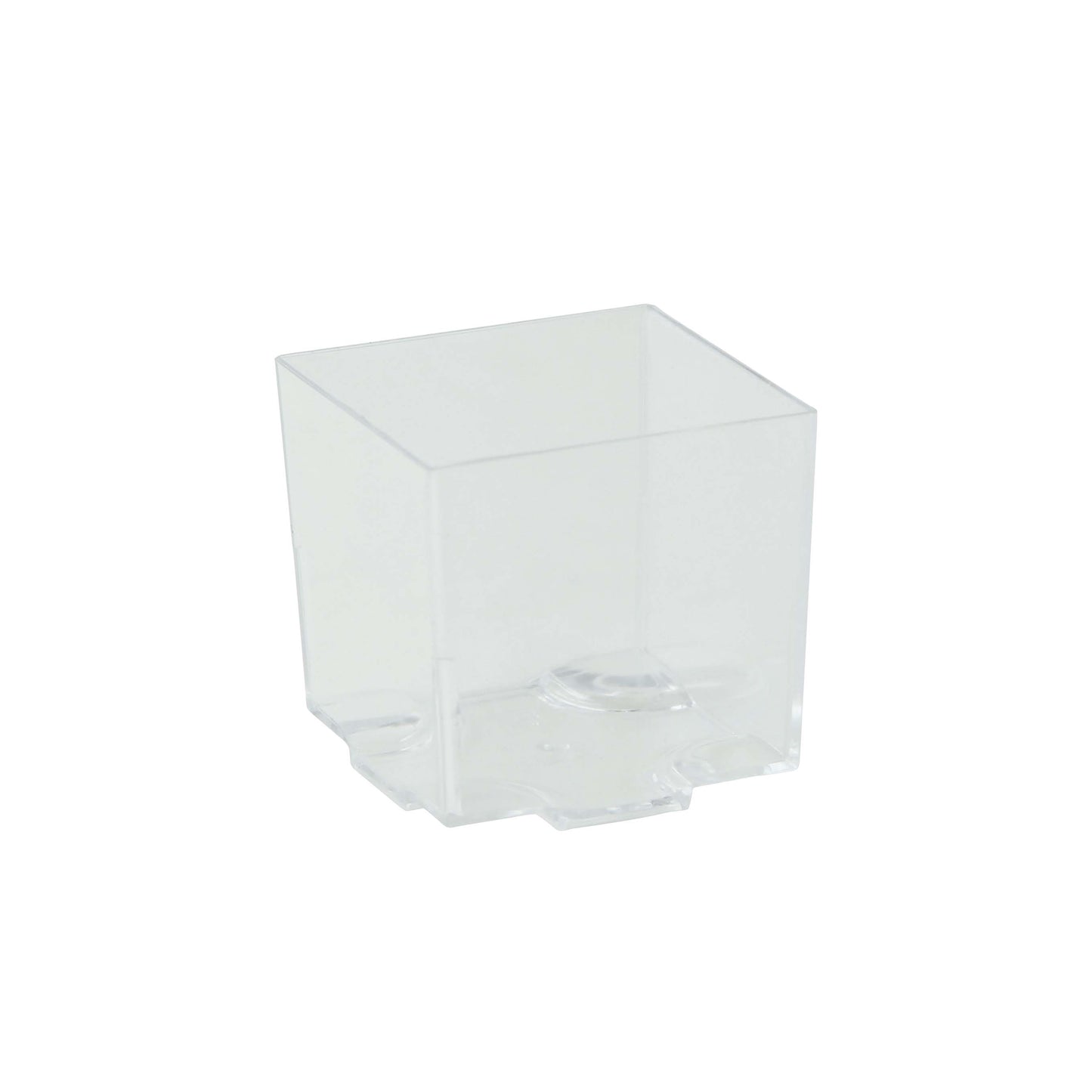 Clear Green Cubic Mini Cup