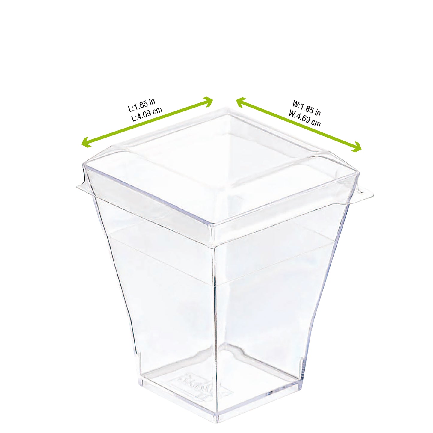 Clear PET Lid for 209MBTAITI & 209MBTAITIB & 209MBTAITIV & 209MBTAITIN