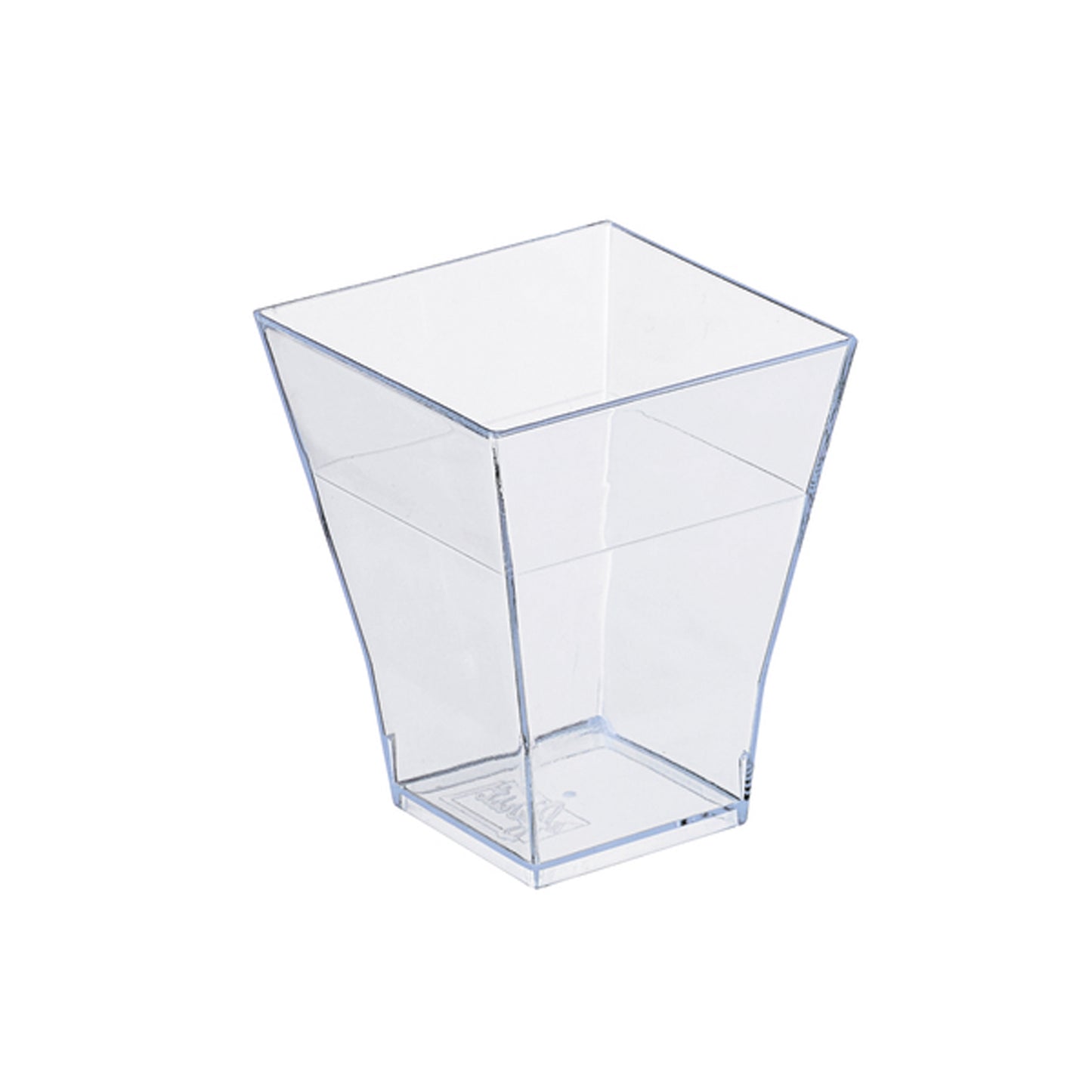 Clear Square Cup