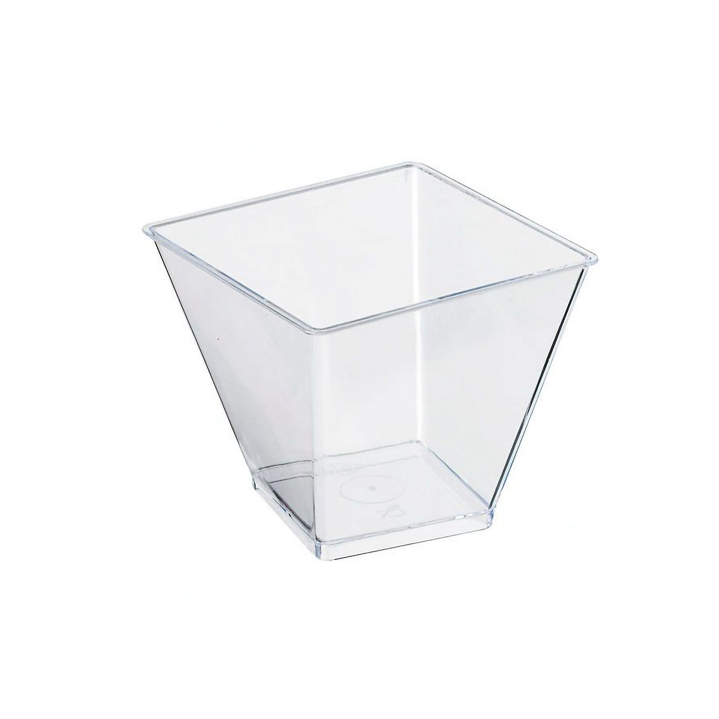 Clear Square Cup