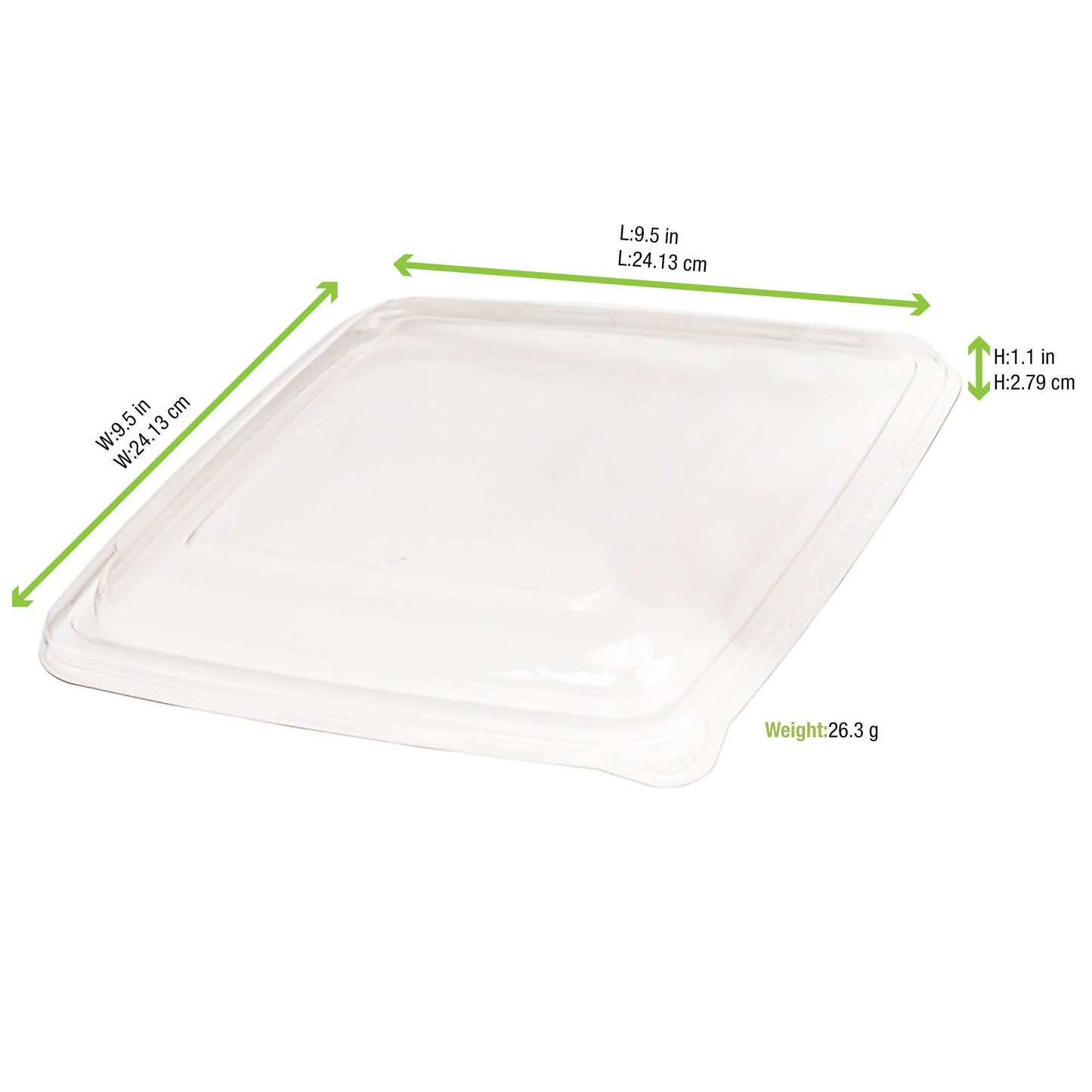 Clear PET Lid for 210APOUP1000