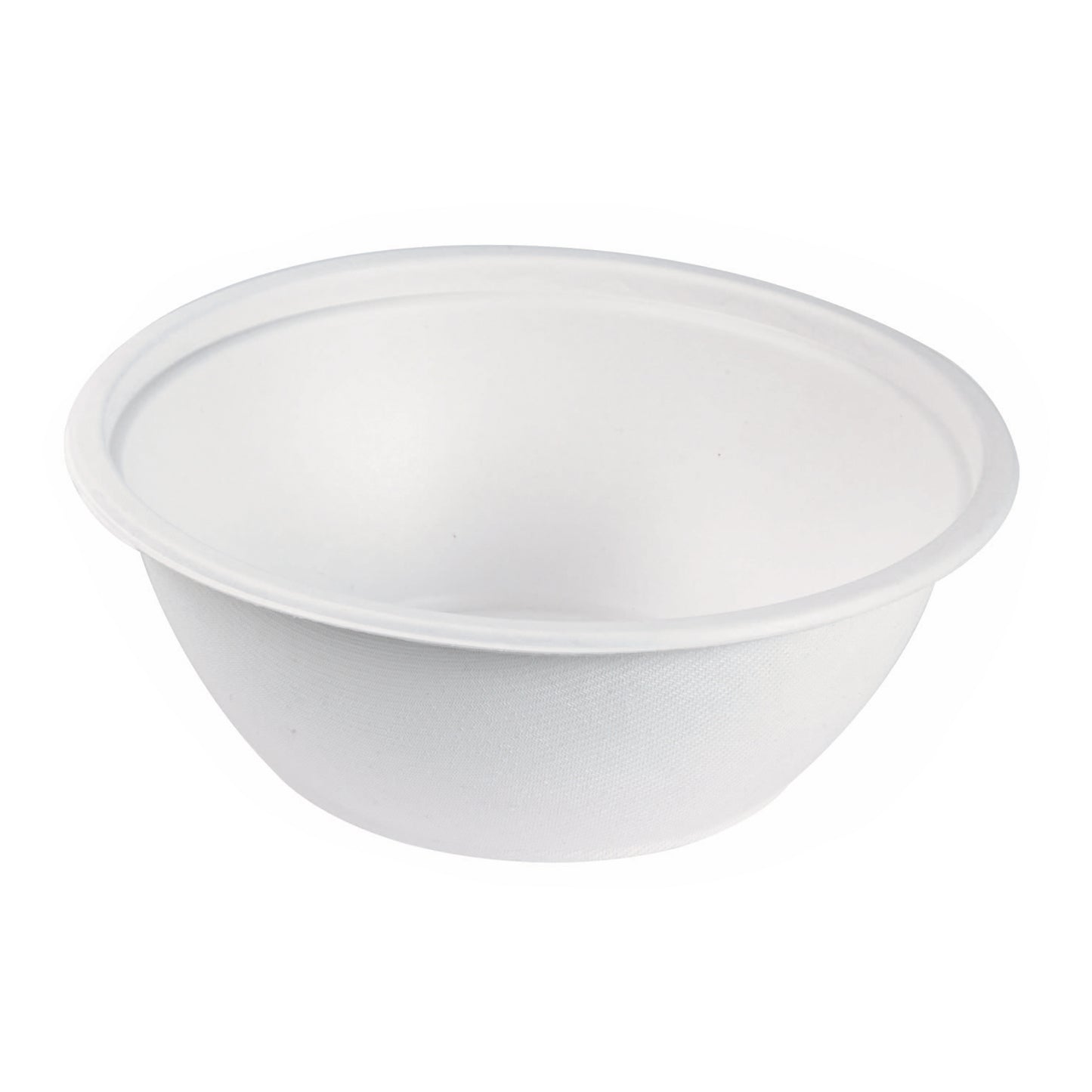 White Sugarcane Salad Bowl 100/Case