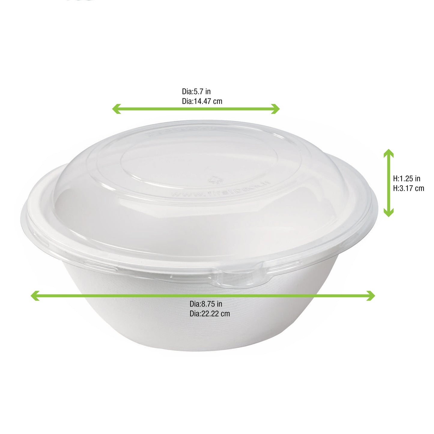 Clear PET Lid for 210APUB50 & 210APU221