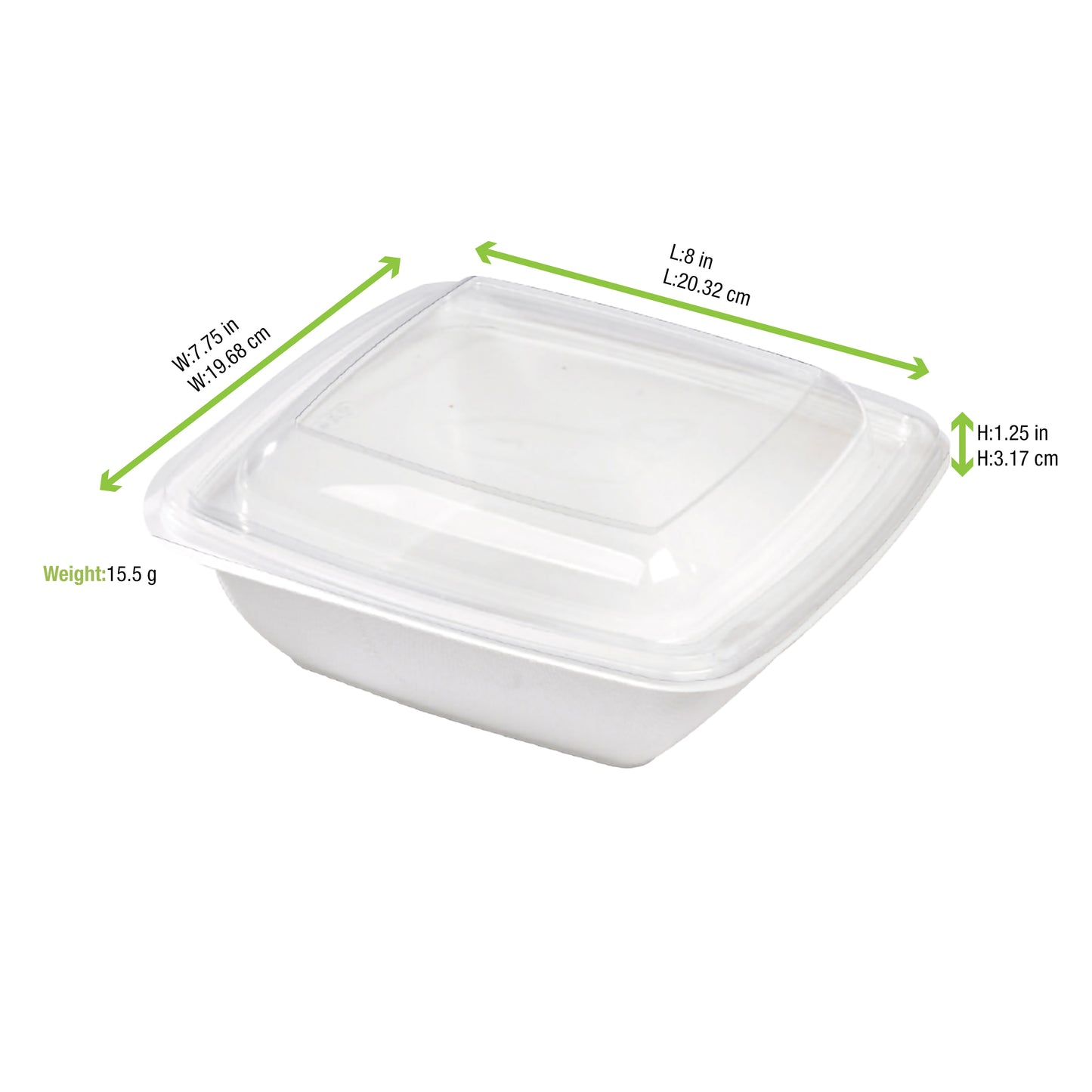 Clear PET Lid for 210APUSCB750