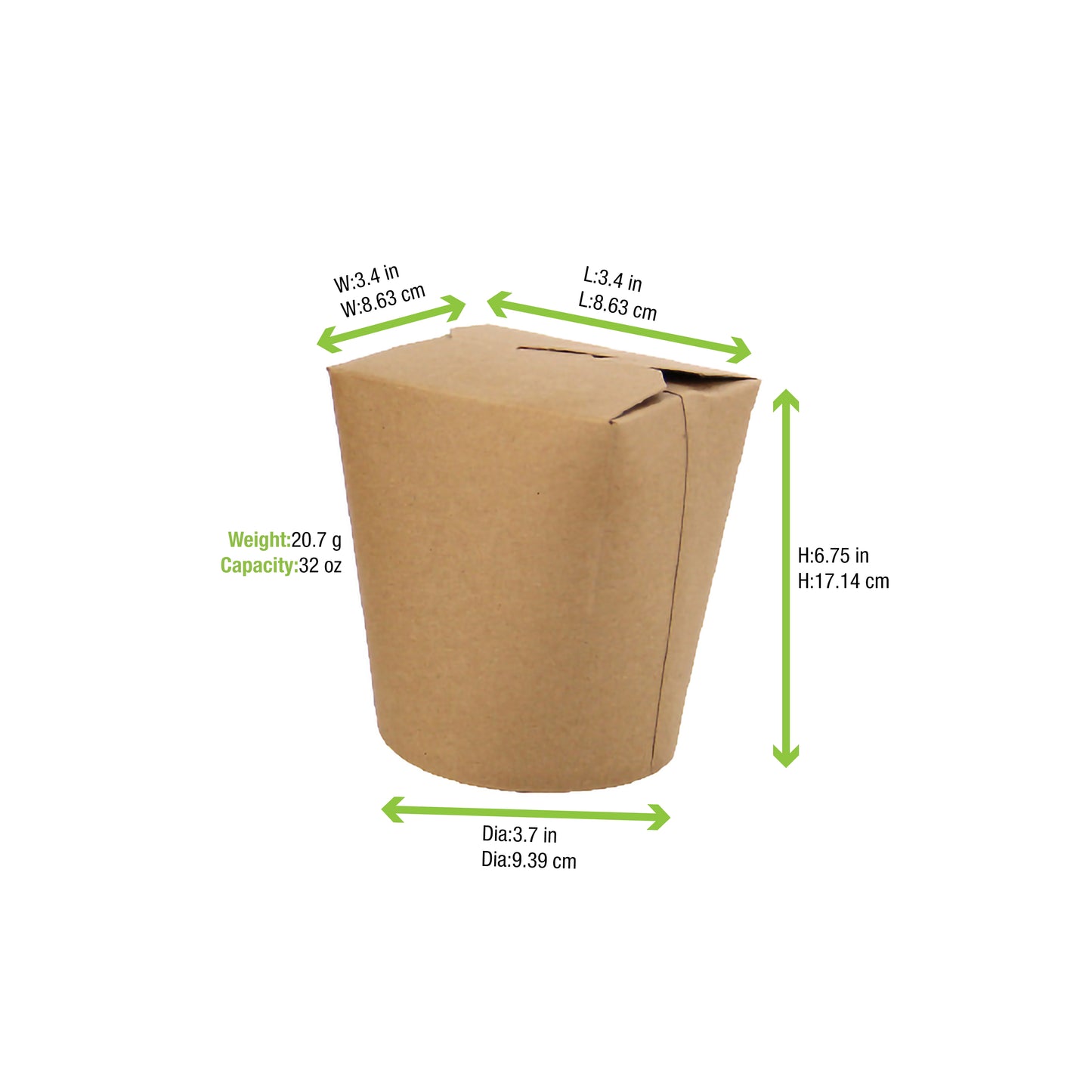 Kraft Take Out Container