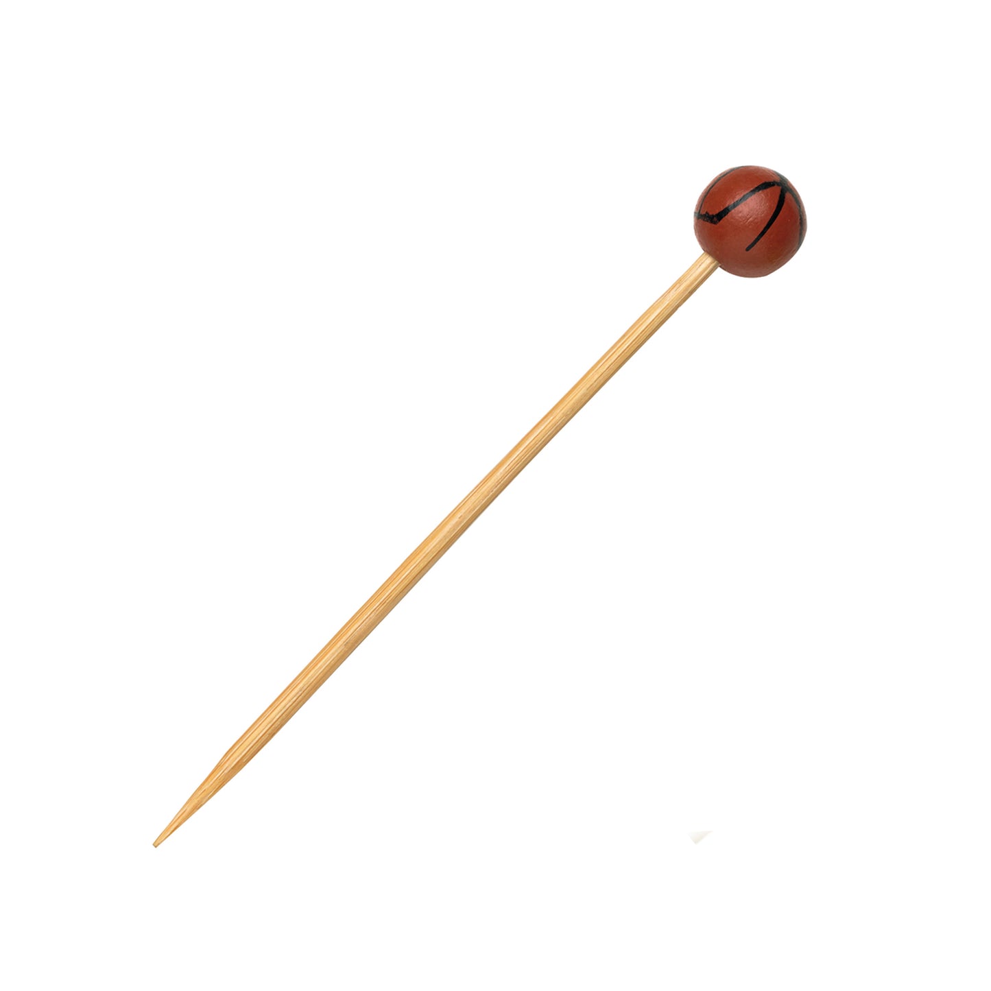 Bamboo Basketball Skewers