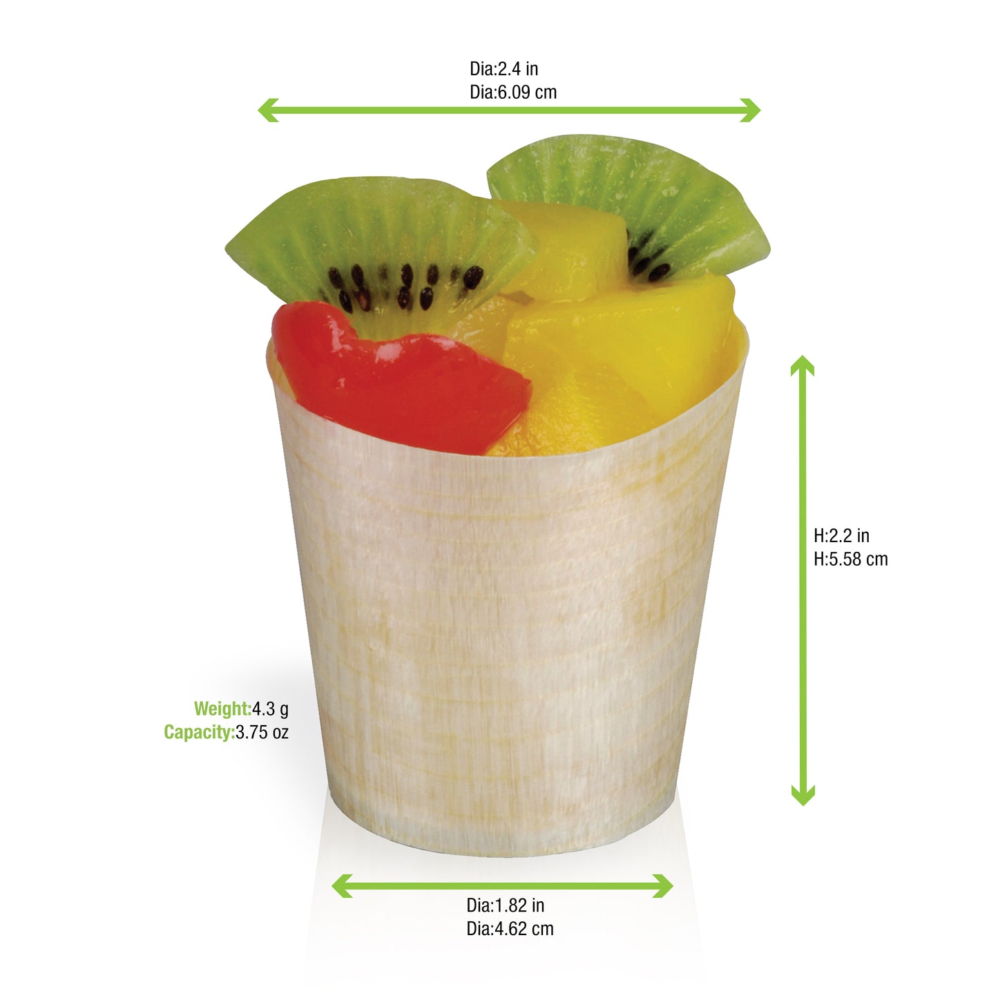 Mini Wooden Cup