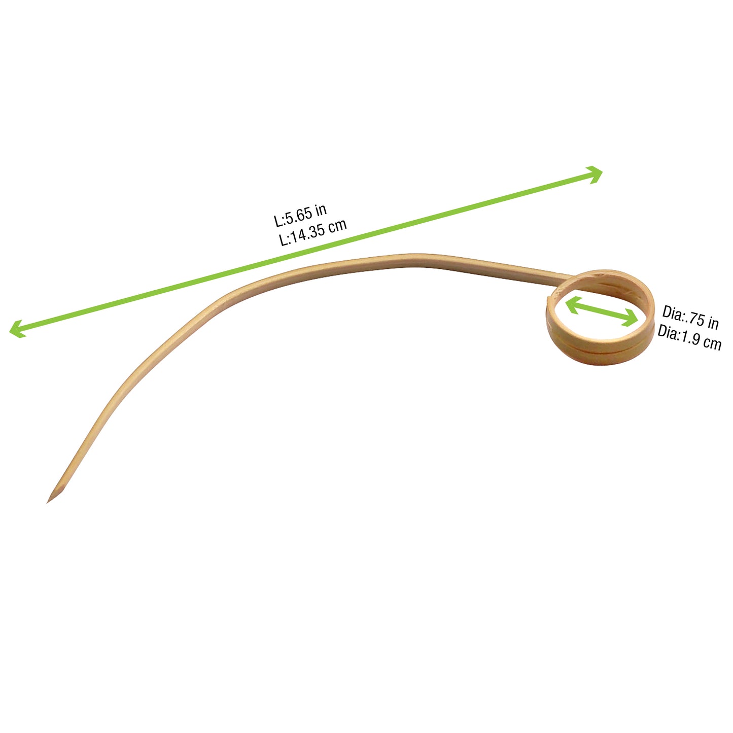 Curved Bamboo Skewers