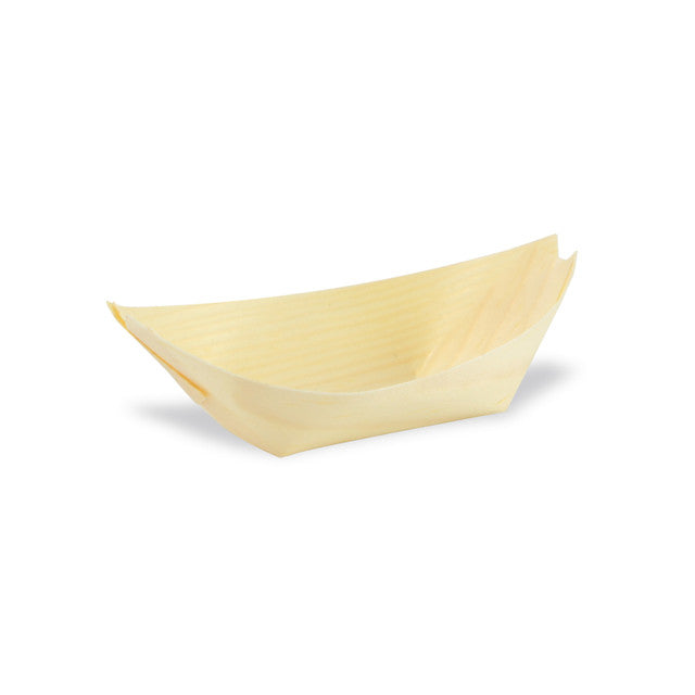 Medium Wooden Boat 800/Case