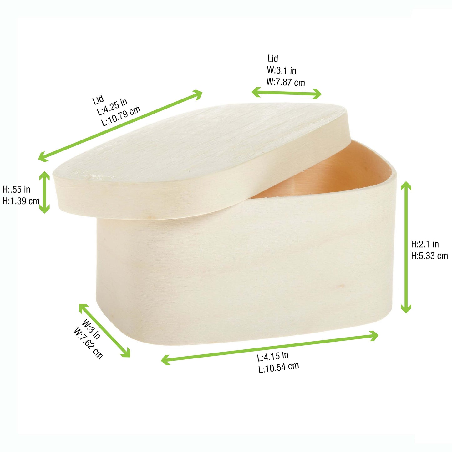 Rectangular Wood Box