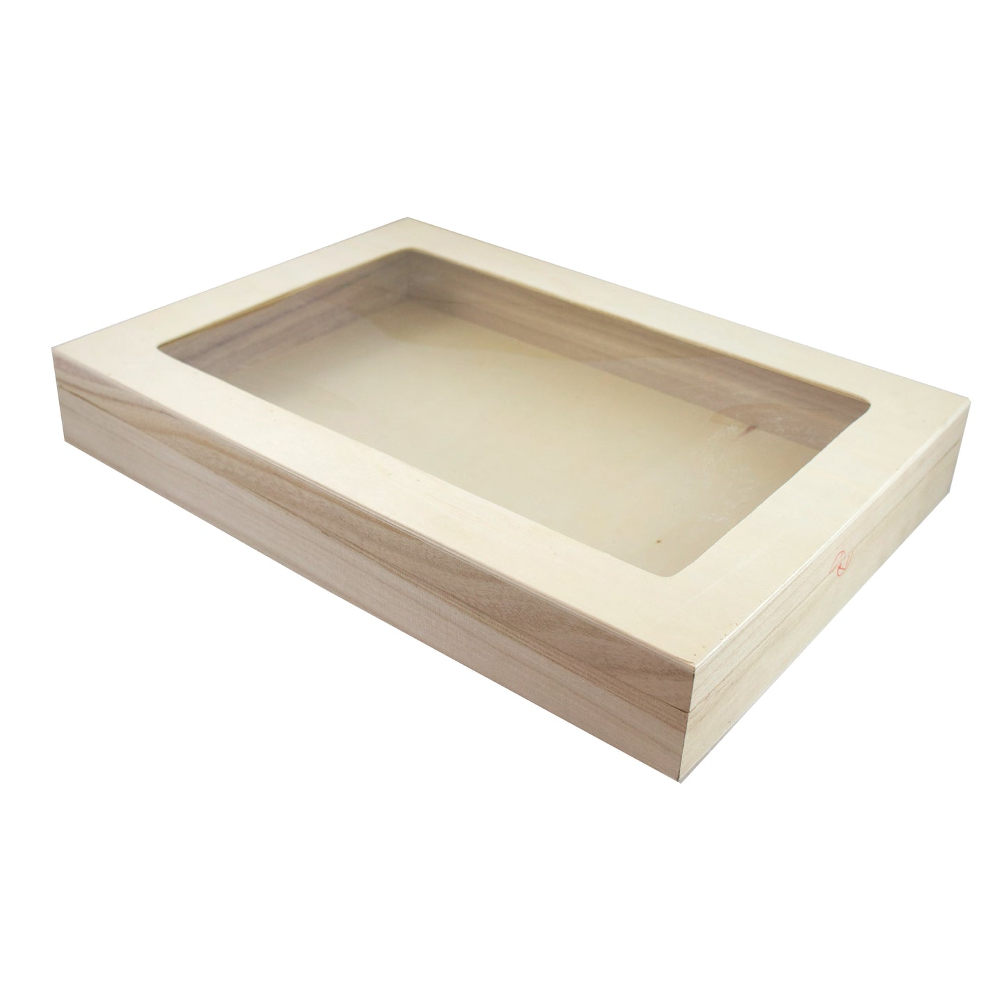 Atlas 1/1 Wooden Lunch Box with Window Lid