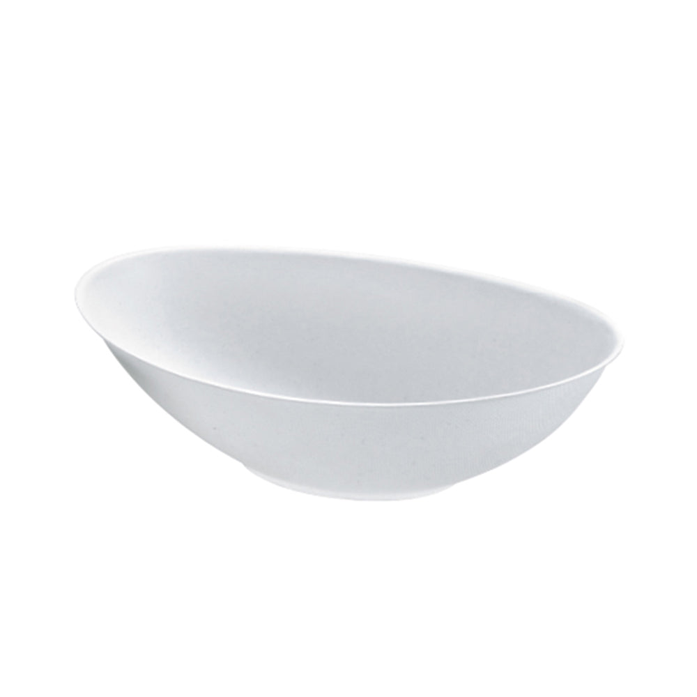 Bio n Chic Oval White Sugarcane Bowl 250/Case