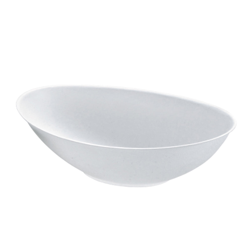Bio n Chic Oval White Sugarcane Bowl 100/Case