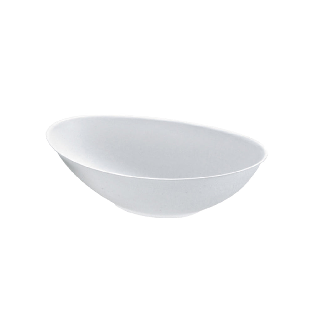 Bio n Chic Oval White Sugarcane Bowl 250/Case