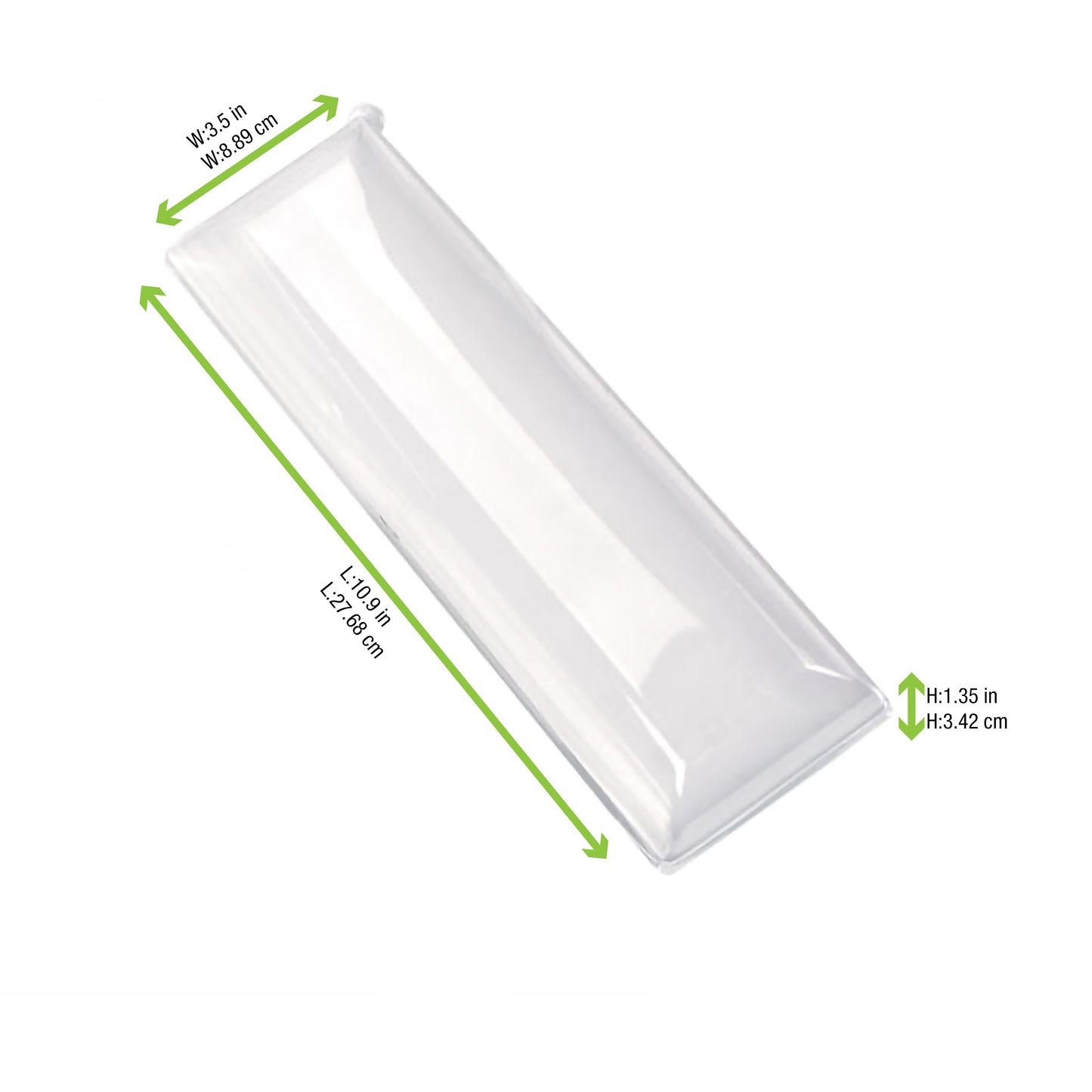 Clear PET Lid for 210BCHIC279