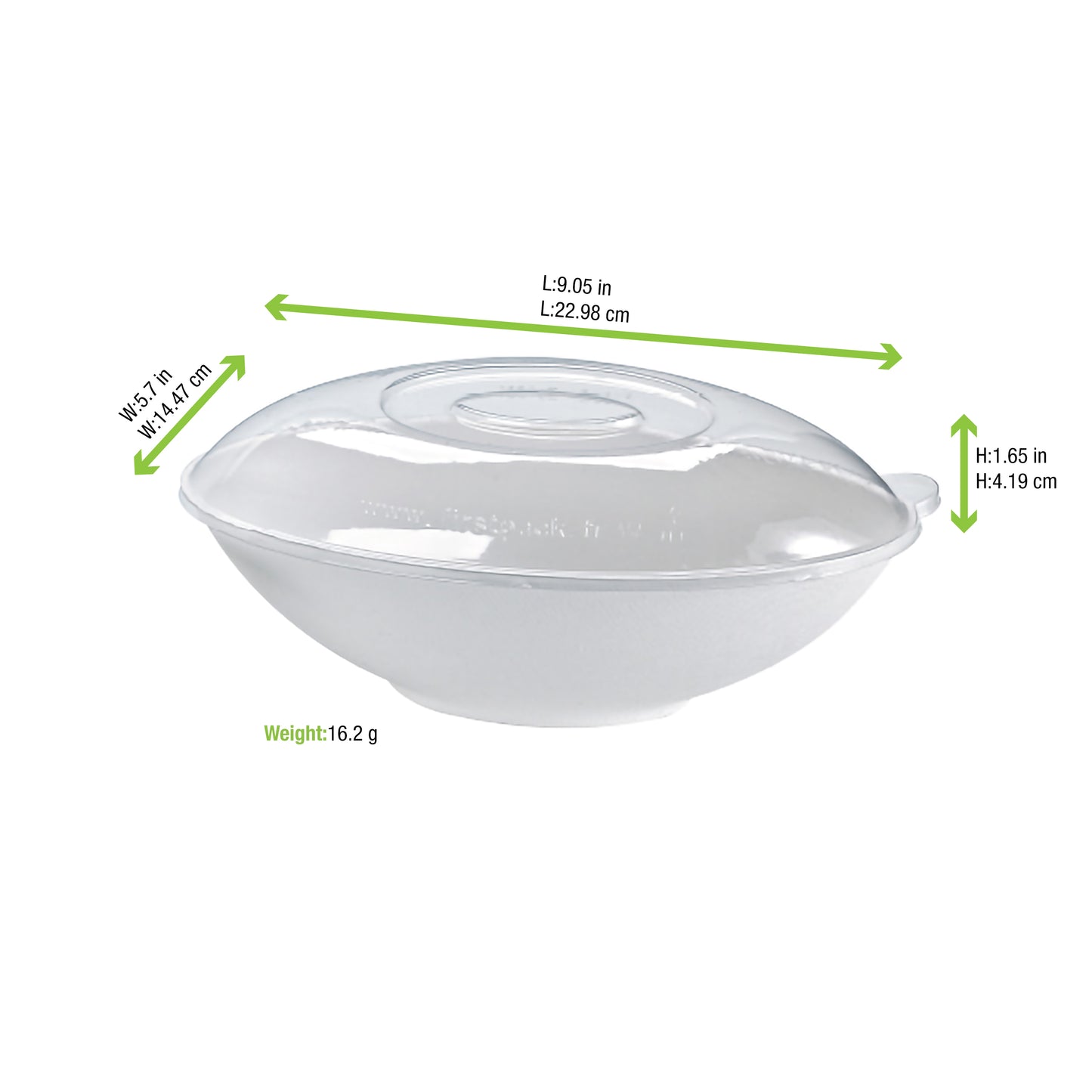 Clear PET Lid for 210BCHIC750 & 210BCHIC750BR