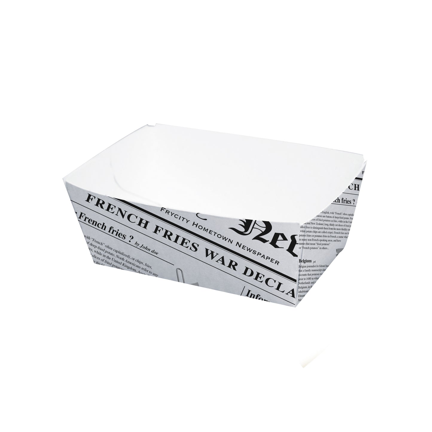Sturdy Newspaper Printed Basket