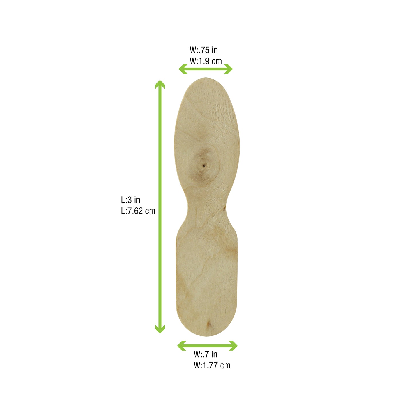 Wooden Ice Cream Spoon