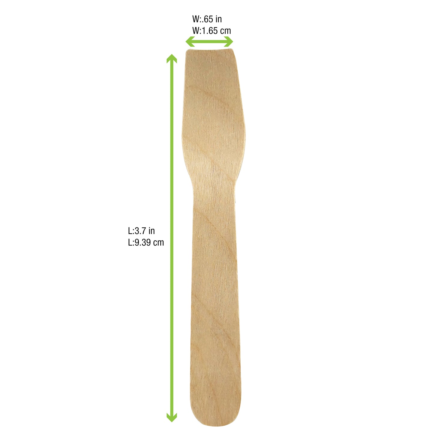 Wooden Ice Cream Spoon 3000/Case