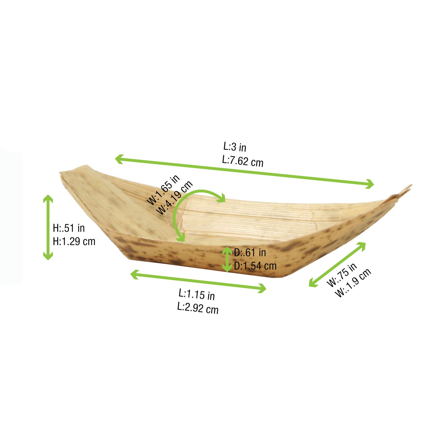 Bamboo Leaf Boat 2000/Case