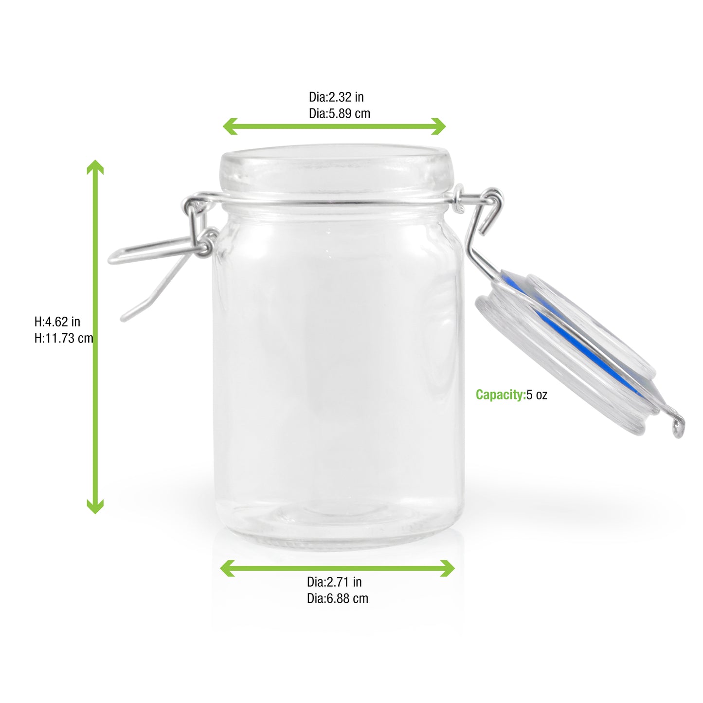 Mini Glass Seal Jars
