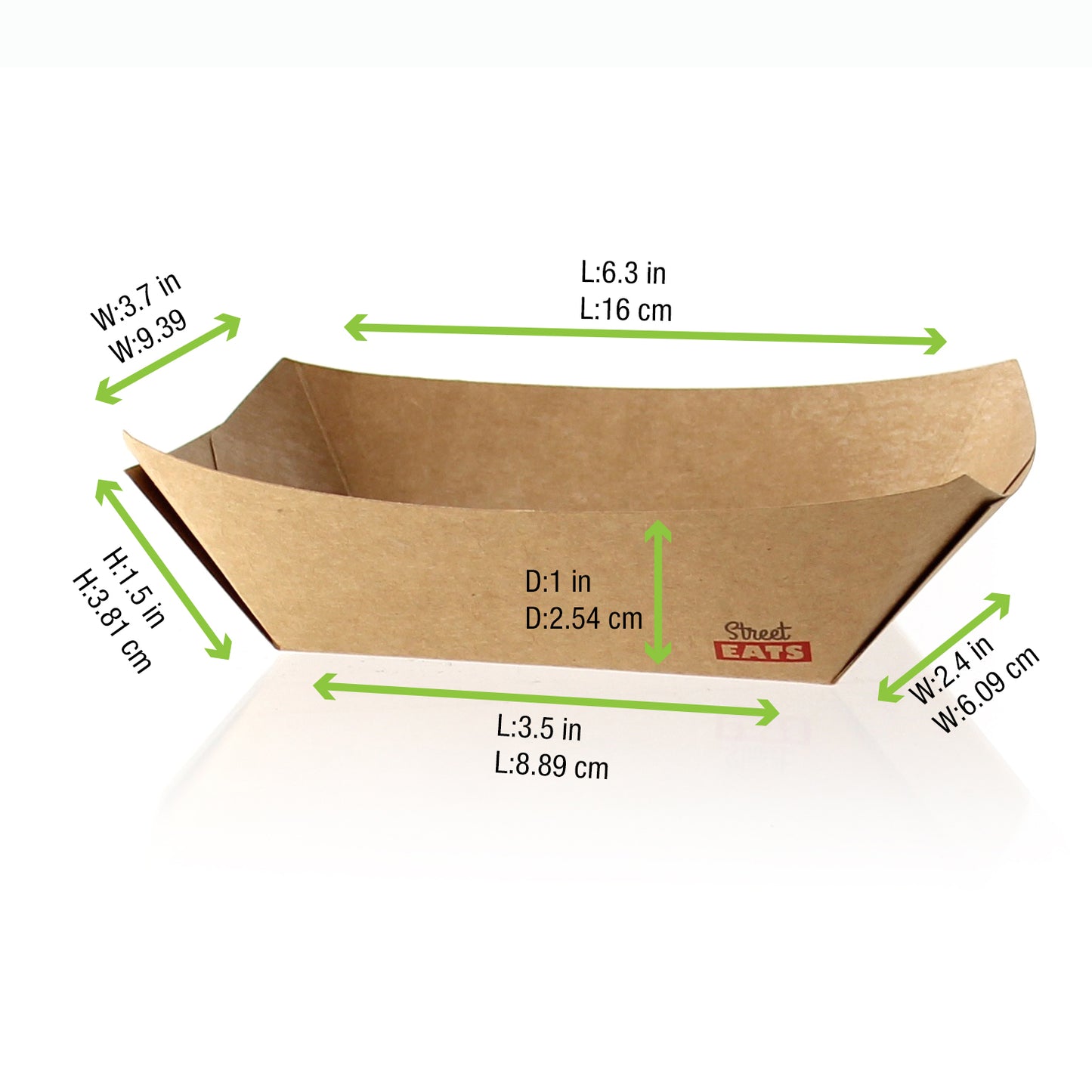 Multi Use Kraft Paper Boat