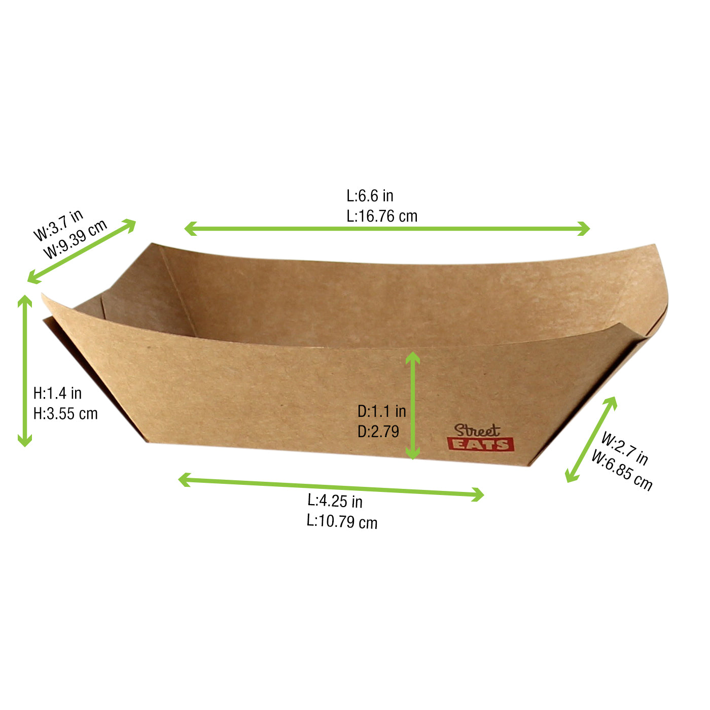 Multi Use Kraft Paper Boat