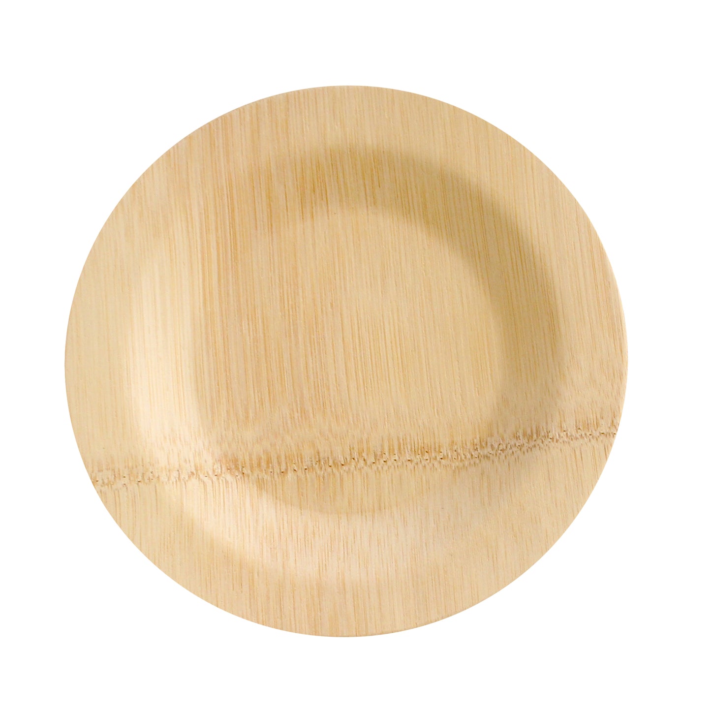 Bamboo Veneer Round Plate