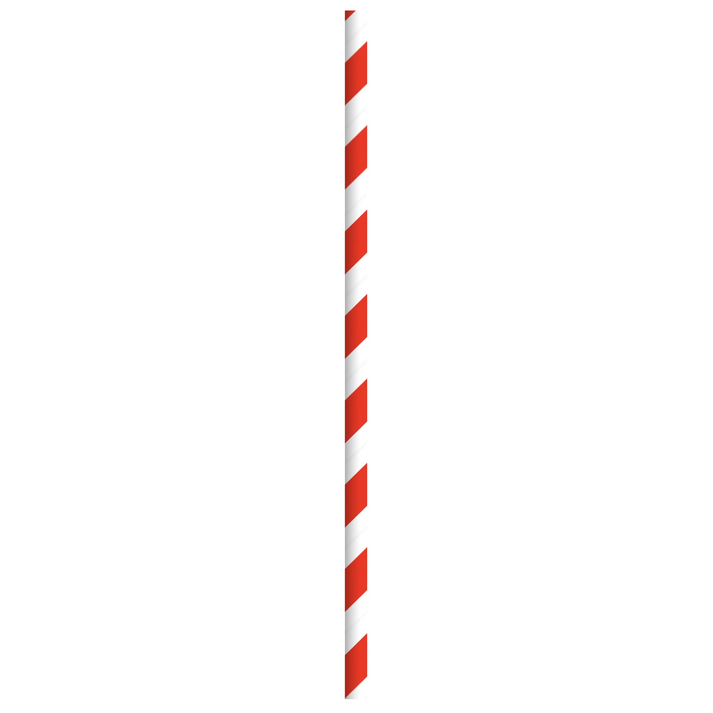 Durable Striped Paper Straws - Wrapped