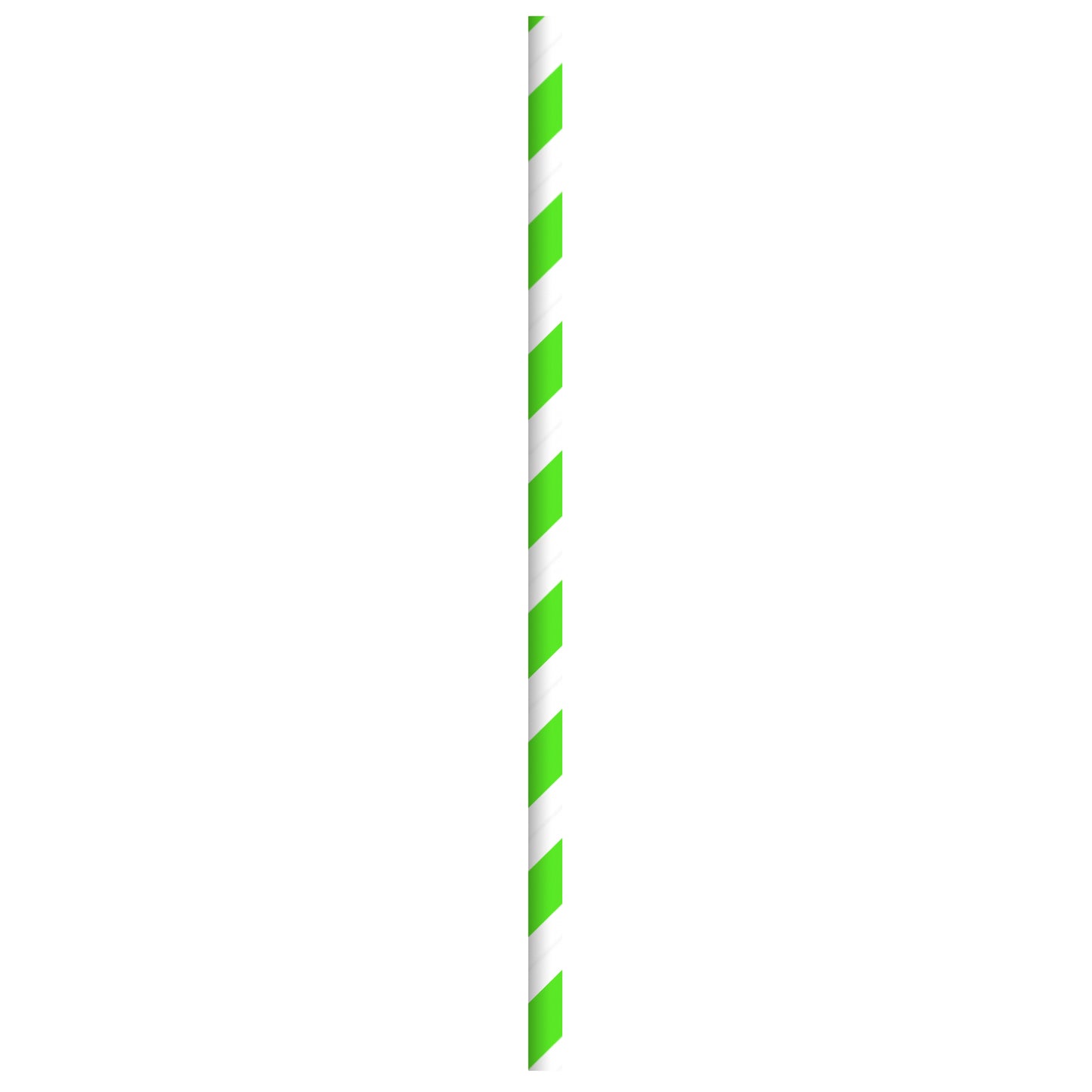 Durable Striped Paper Straws - Wrapped