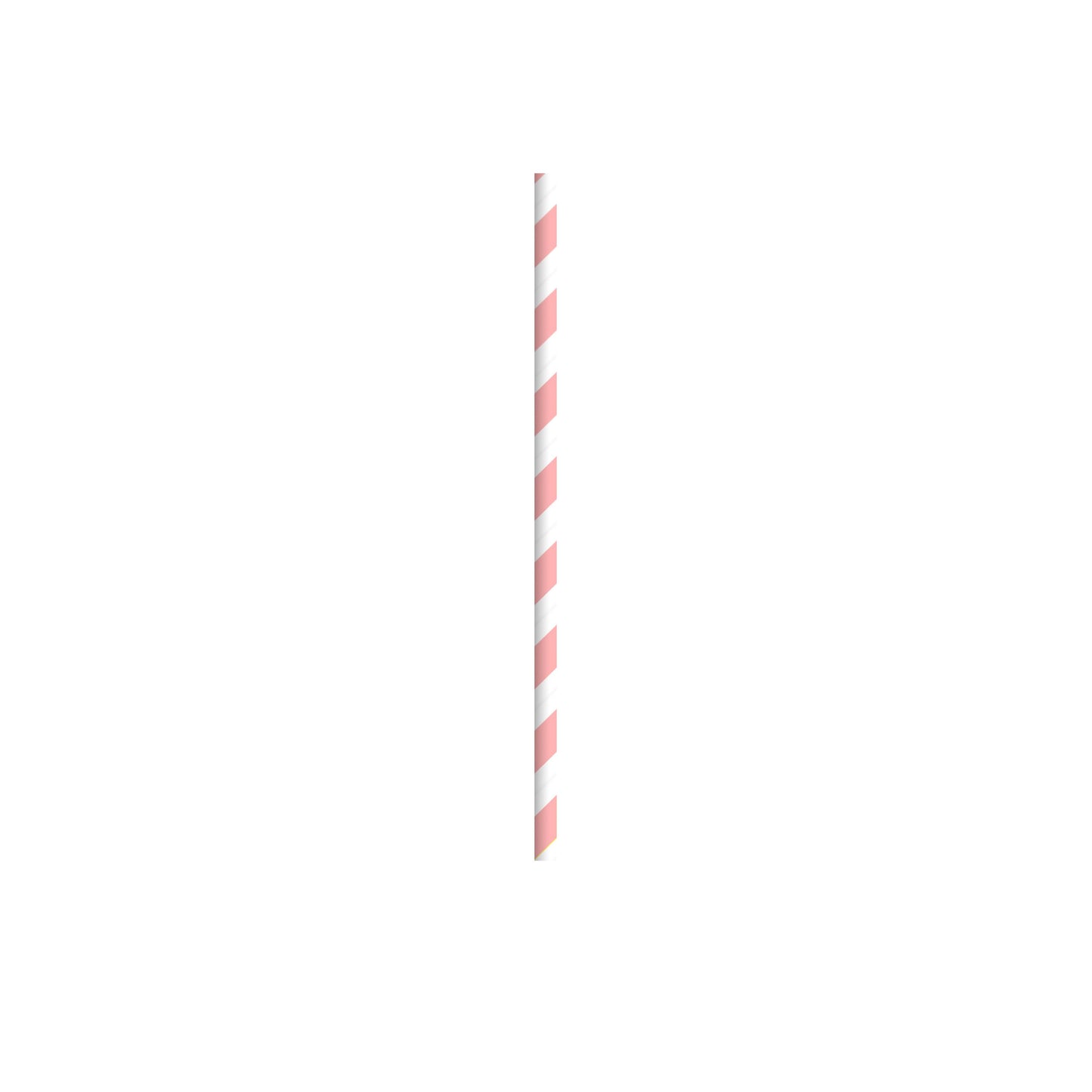Durable Striped Paper Straws - Wrapped
