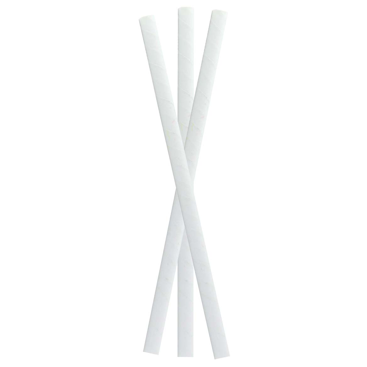 Durable Smoothie Paper Straws - Unwrapped