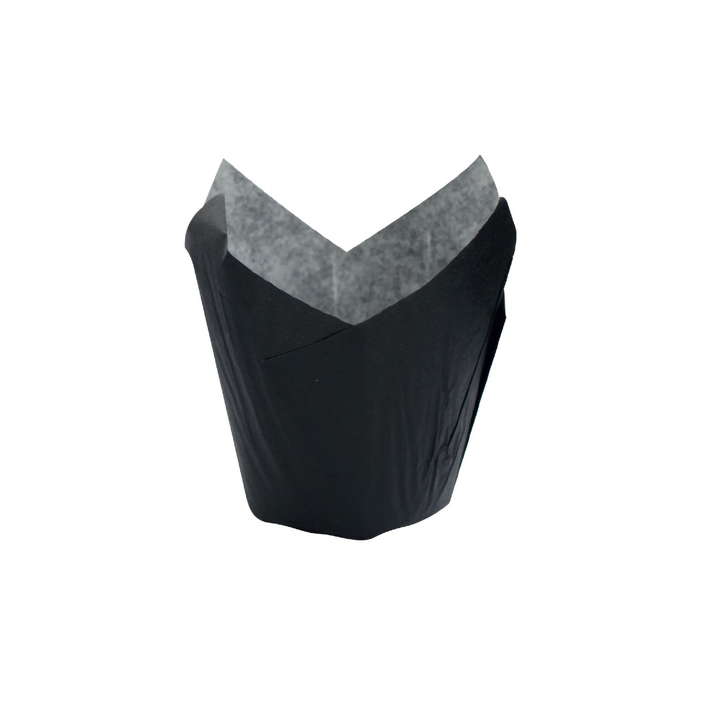 Tulip Black Greaseproof Baking Cup