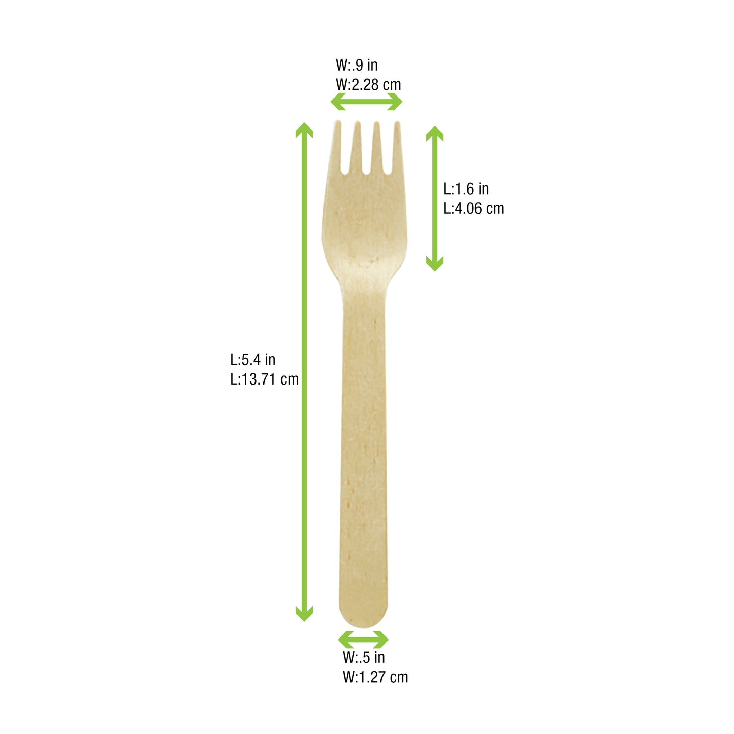Small Wooden Fork