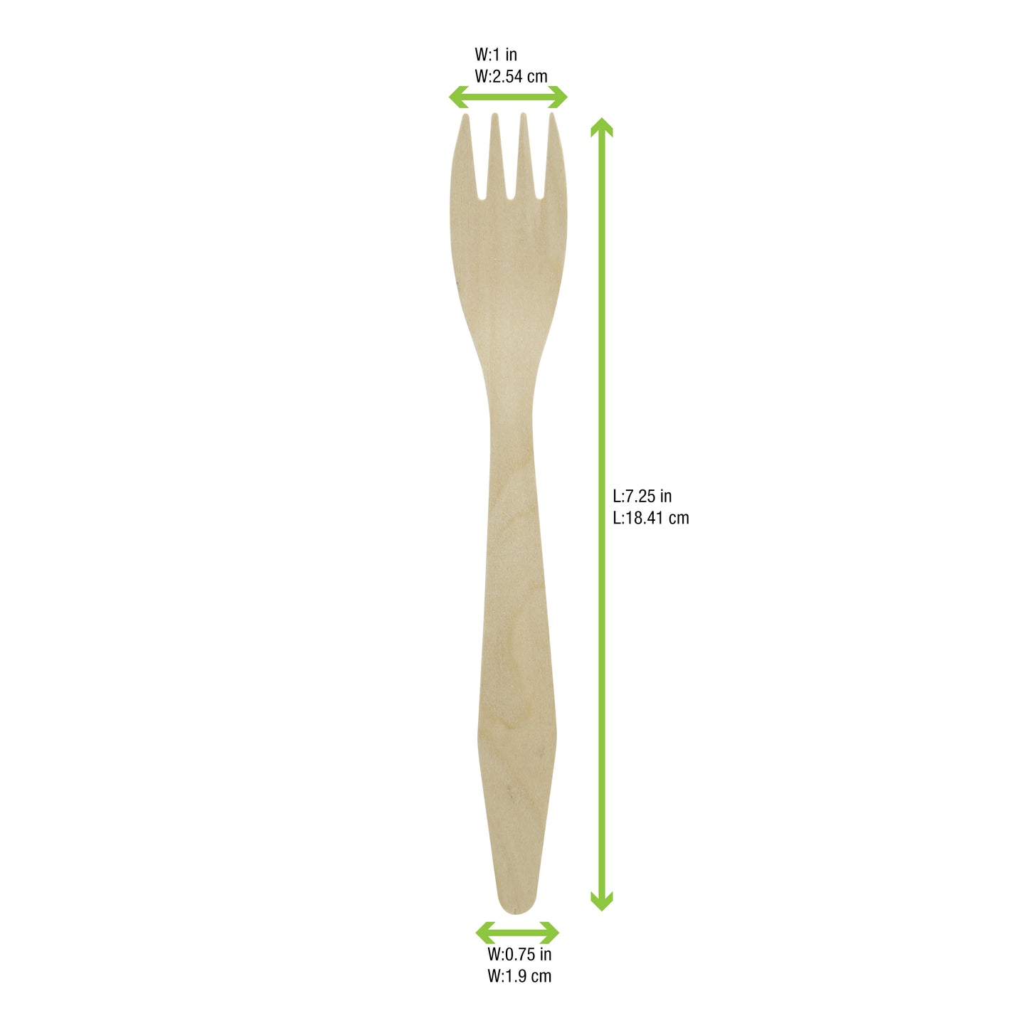 Heavy Weight Wooden Fork