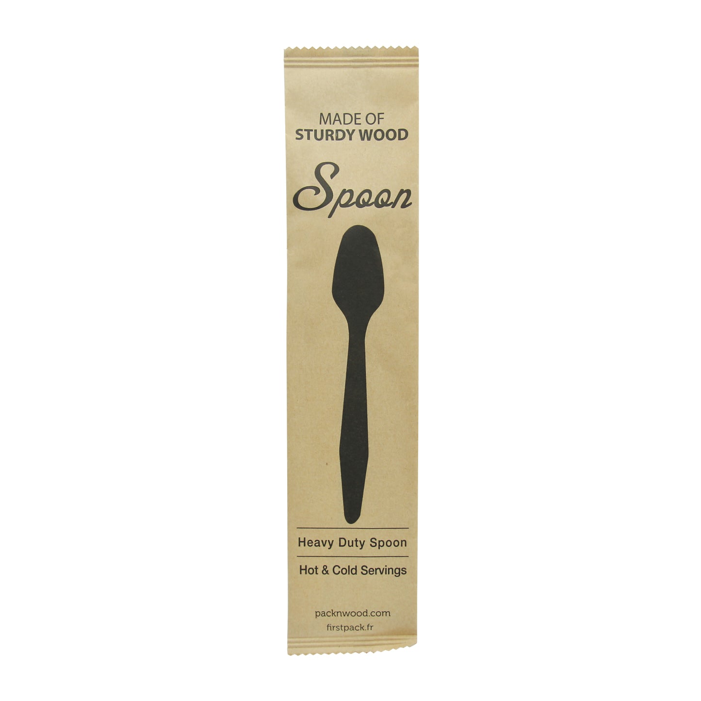 Heavy Weight Wooden Spoon Wrapped in Paper Wrapper