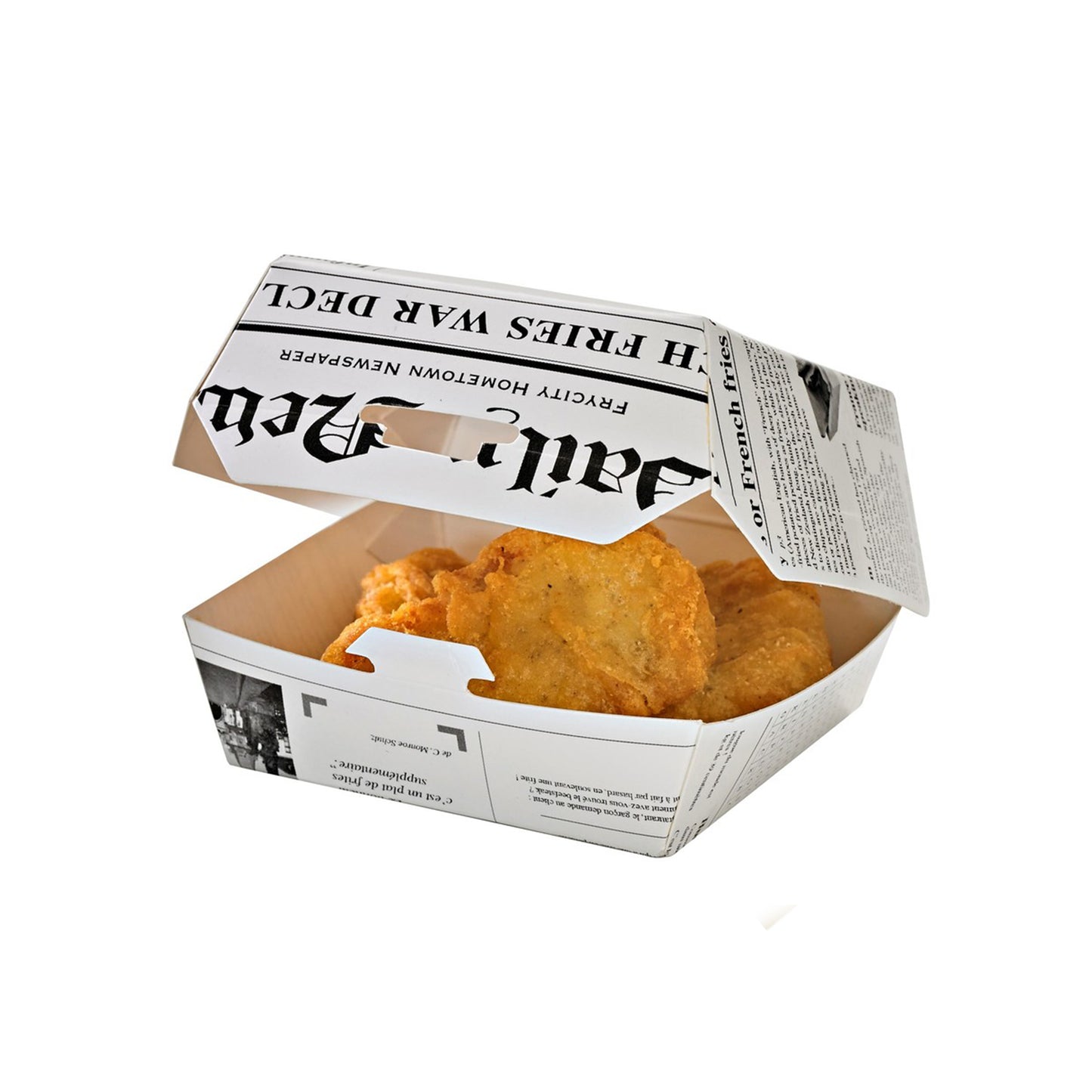 Newspaper Print Mini Slider Box
