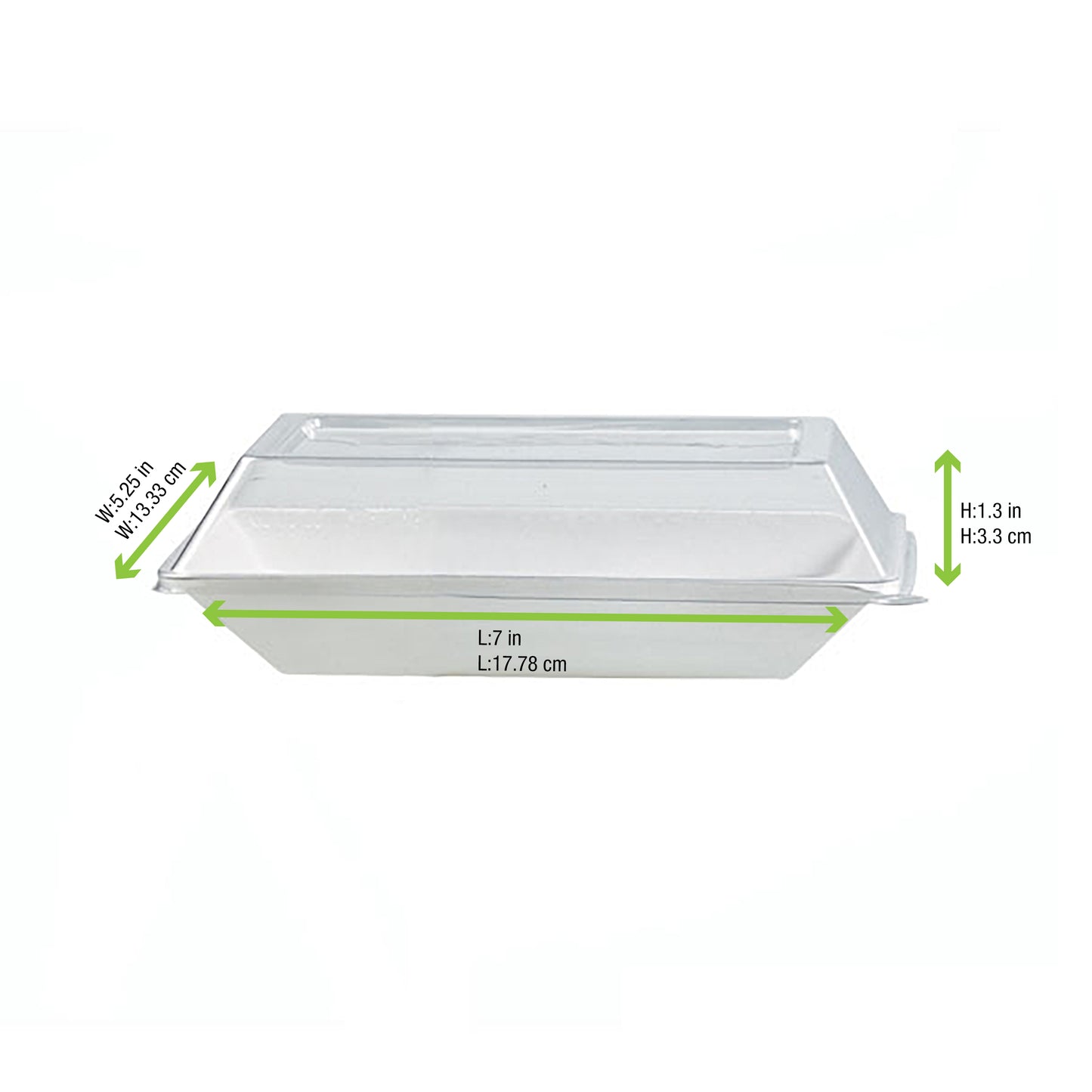 Clear PET Lid for 210ECOD1814